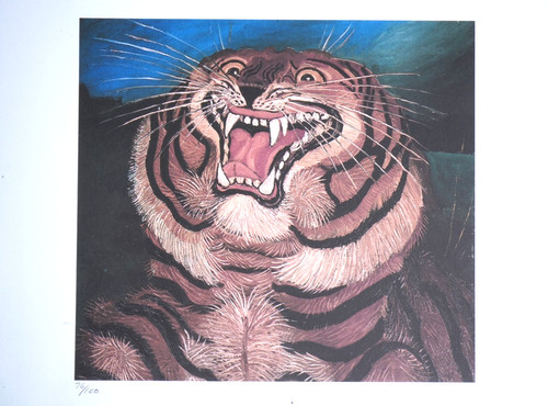 Antonio ligabue litografia - antonio,
