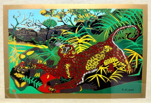 Antonio ligabue serigrafia - -,