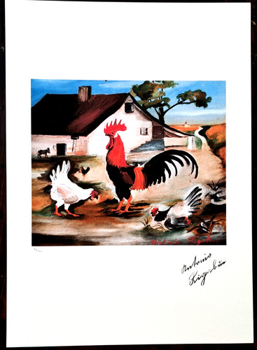 Antonio ligabue 70x50 cm - antonio,