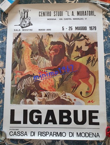 Antonio ligabue manifesto 1979 - manifesto,
