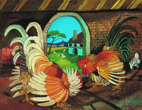 Antonio ligabue cock - ligabue, fight