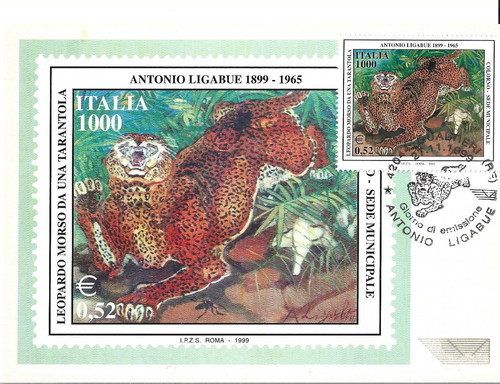 Cartolina filatelica 1999 - cartolina,